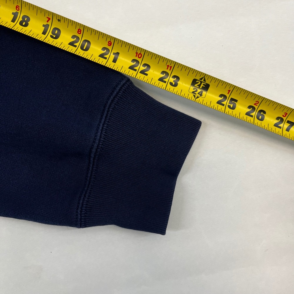 Polo Ralph Lauren Sweatshirt Mens Navy Blue Embroidered Pony Preppy L Pullover - Picture 5 of 11